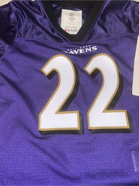 Baltimore Ravens Kids #22 Purple Team Jersey - NFL Team Apparel